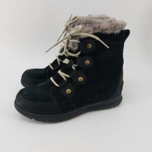 Sorel Women's Black Winter Boots Size 7